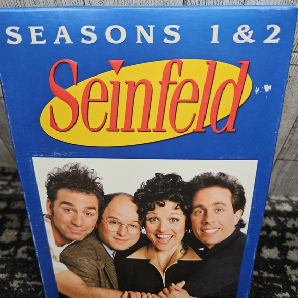Seinfeld - Season 1 Season 2 Box 18 Episode DVD Box Set Screen Remastered in HD - Picture 2 of 8